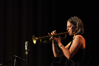 Ingrid Jensen, trumpet - featured guest with David's Angels