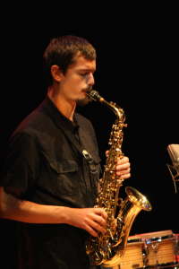 Marcelo Gabard Pazos, saxophonist in The Opposite  Photo: Ninja Agborn