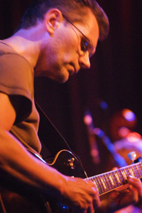 Mats Holtne, gitarrist i Footloose  Foto: Mats Persson
